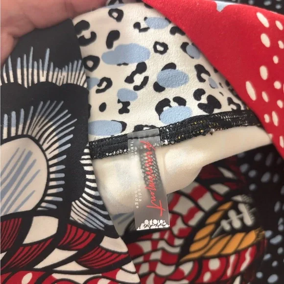 Multicolor Floral Free People Leggings - Picture 2 of 2